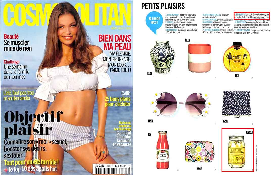Cosmopolitan aout 2017 Magazine cosmopolitan aout 2017