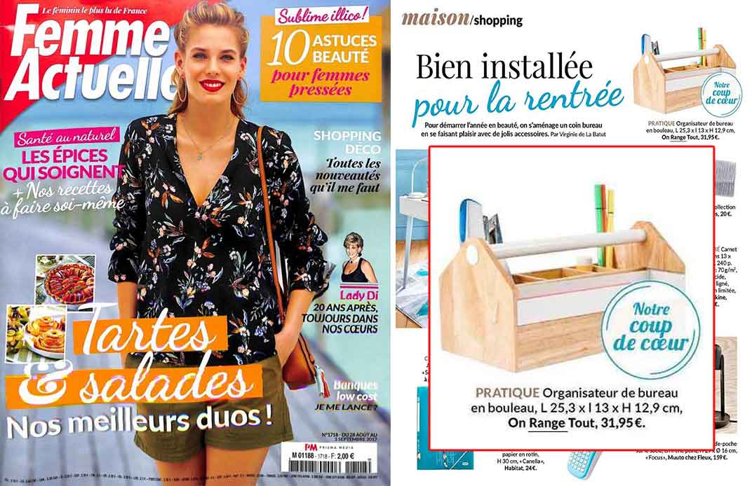 Femme actuelle Femme actuelle août septembre 2017