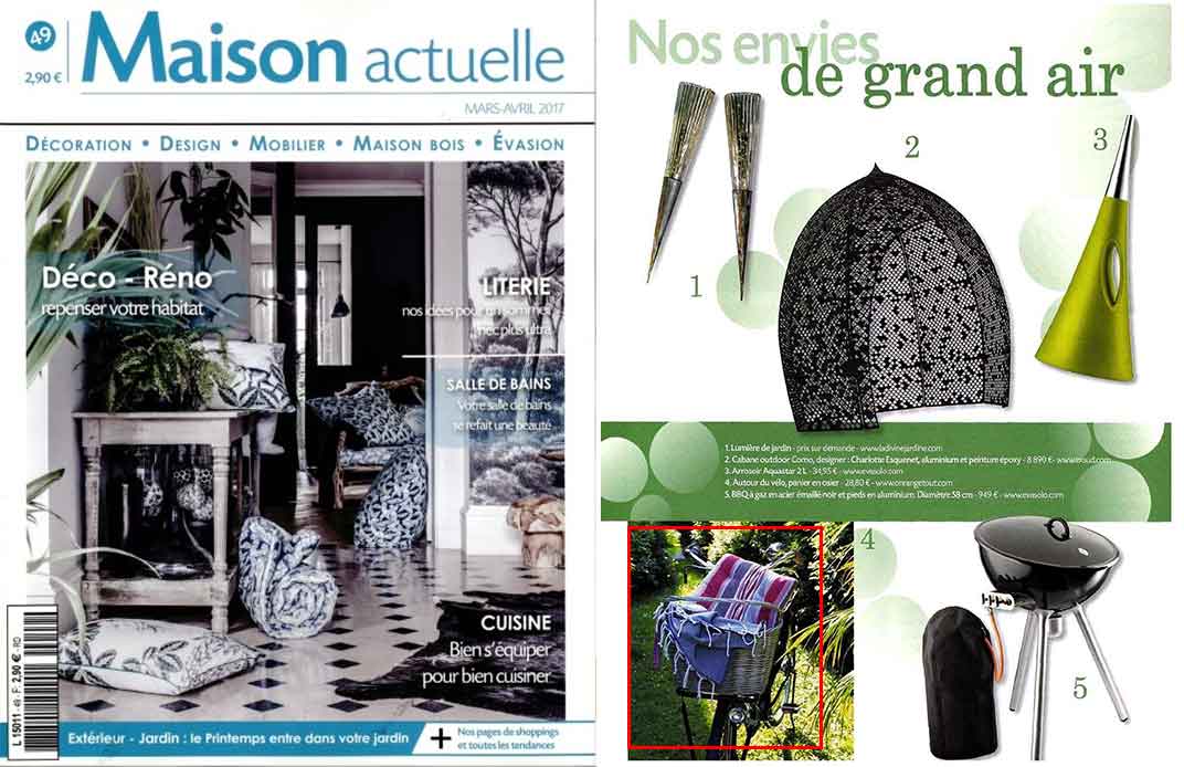 Magazine Maison Actuelle Couverture du magazine maison actuelle mars avril 2017