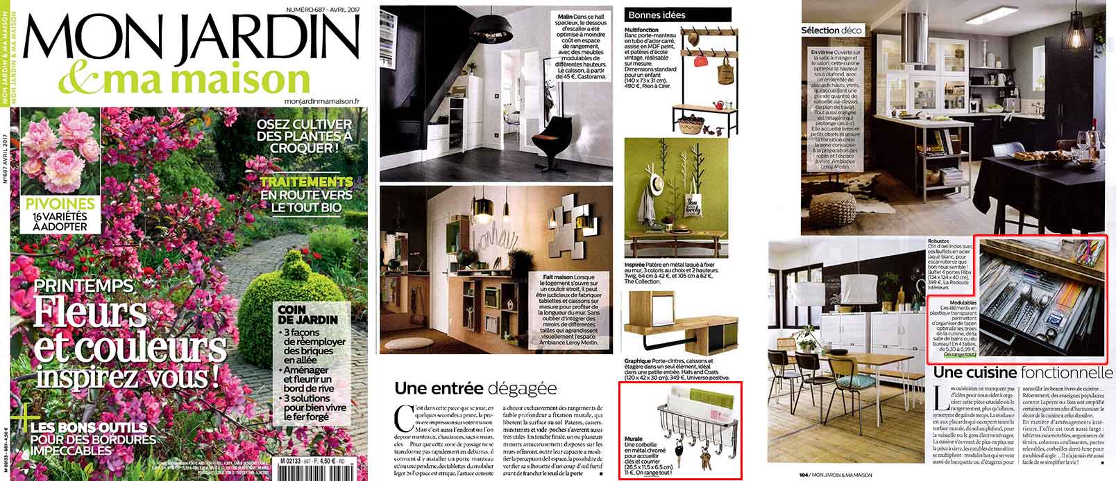 Mon jardin et ma maison Une du magazine Mon jardin et ma maison
