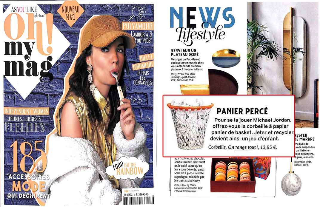 Magazine oh my mag septembre 2017 Une du Magazine oh my mag