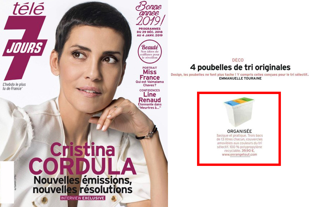 Le magazine Télé 7 jours parle de nous Le magazine Télé 7 jours parle de nous