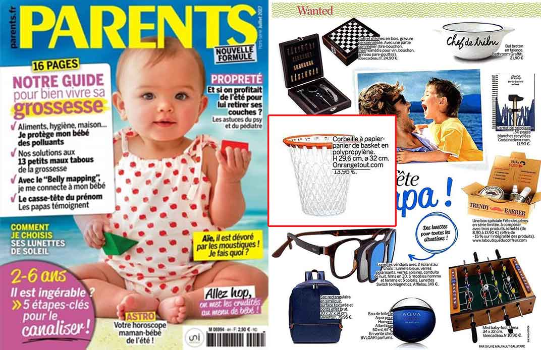 Parents juillet 2017 Une du magazine parents juillet 2017