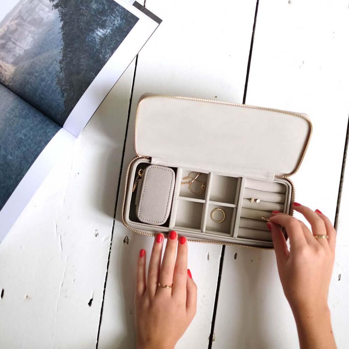 Trousse de voyage pour bijoux